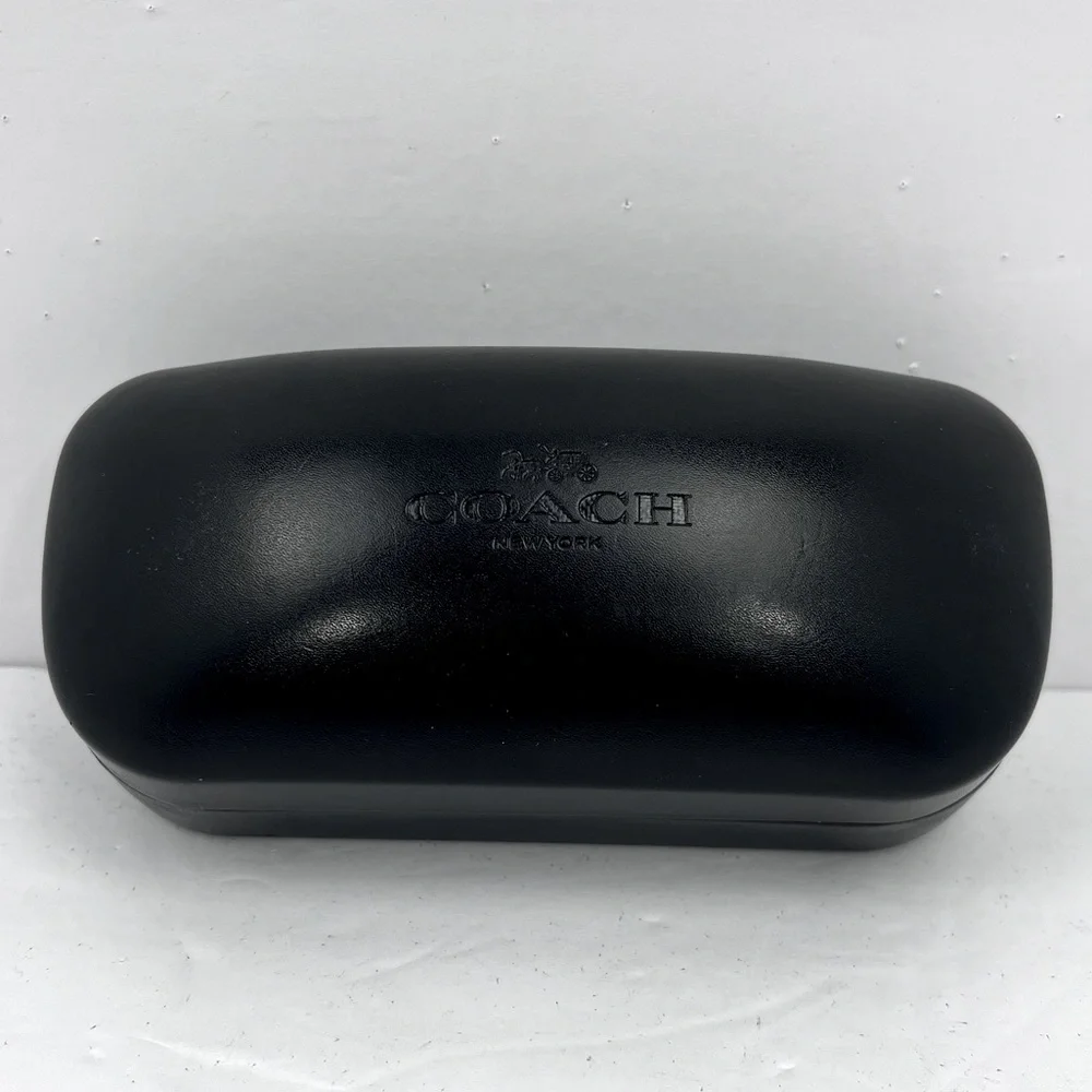 COACH, SUNGLASSES CASE ONLY, BLACK, UNISEX
